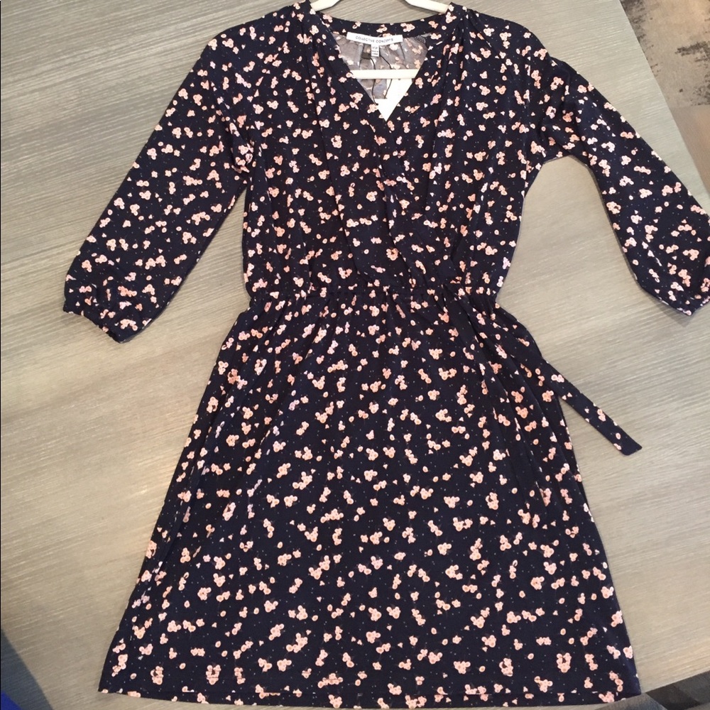 Faux wrap dress